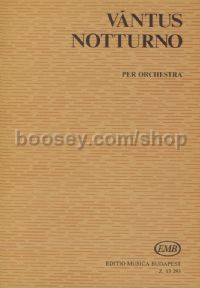 Notturno - orchestra (score)
