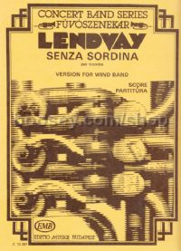 Senza Sordina for trumpet & wind band (score)
