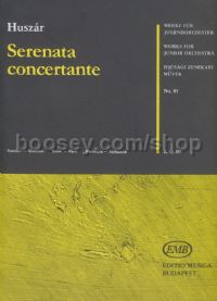Serenata concertante - flute & junior string orchestra (score & parts)