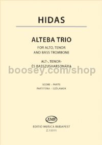 Alteba trio - alto, tenor & bass trombone (score & parts)