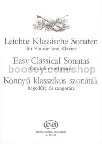 Easy Classical Sonatas for violin & piano