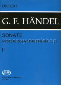 Sonatas for Recorder and Basso Continuo, Vol. 2 - recorder & piano