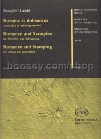 Romance and Stamping for strings & percussion (score & parts)