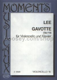 Gavotte, op. 112 - cello & piano