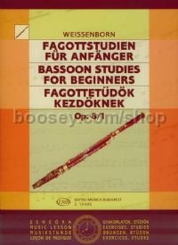 Bassoon Studies for Beginners, Op. 8/1 for bassoon solo