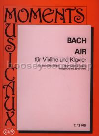Air (BWV 1068/II) - violin & piano