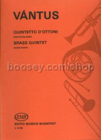 Quintetto d'ottoni for brass quintet (score & parts)