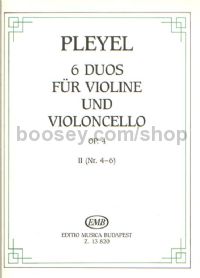 6 Duos Op. 4, Vol. 2: Nos. 4-6 - violin & cello