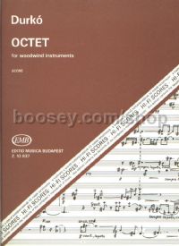 Octet - woodwind instruments (score)