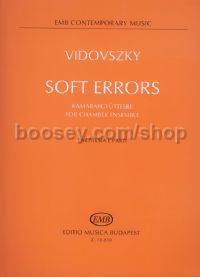 Soft Errors for chamber ensemble (score & parts)