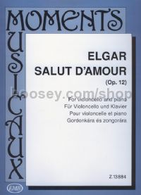Salut d'Amour, op. 12 - cello & piano