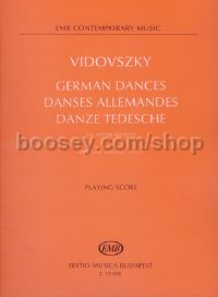 German Dances for string quartet (playing score)
