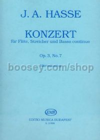 Concerto Op. 3, No. 7 - flute & piano