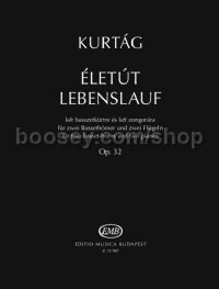 Lebenslauf (Életút), op. 32 - 2 basset horns & 2 pianos (score & parts)