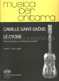 The Swan (Le cygne) - cello (or viola) & guitar