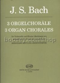 3 Organ Chorals - cello & piano