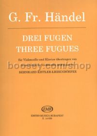 Three Fugues - cello & piano