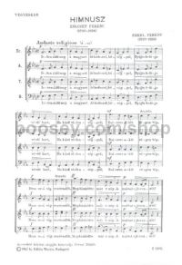 Himnusz (Hungarian National Anthem) - SATB
