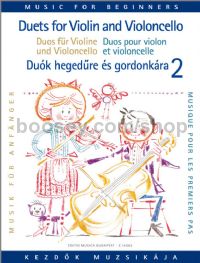 Duets for Violin and Violoncello 2 for violin & cello (score & parts)