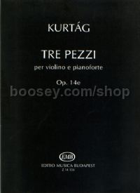 Tre Pezzi Op. 14E (Violin & Piano)