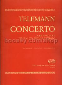 Concerto in D major - flute & piano