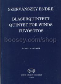 Quintet for Winds for wind quintet (score & parts)