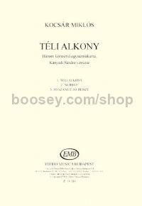 Téli alkony - upper voices (SMA)