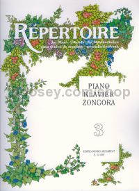 Répertoire for Music Schools 3 for piano solo