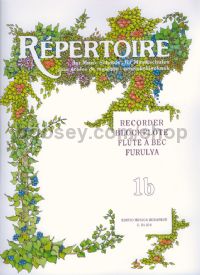 Répertoire for Music Schools 1b for recorder & piano