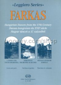 Hungarian Dances from the 17th Century - string orchestra (score & parts)
