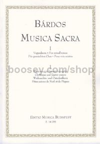 Musica Sacra I/1 - mixed voices