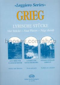 Lyrische Stücke: 4 Stücke - string orchestra (score & parts)