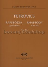 Rhapsody for Cello No. 2/a for cello solo