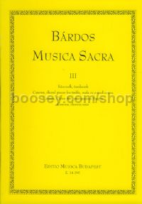 Musica Sacra III - mixed voices
