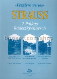 2 Polkas / Radetzky Marsch - string orchestra (score & parts)