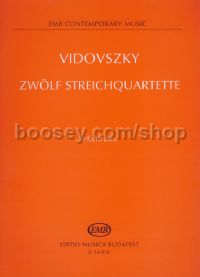 Zwölf Streichquartette - string quartet (score)