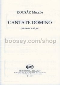 Cantate Domino - upper voices (3-part)