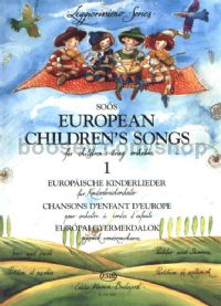 European Children's Songs, Vol. 1 for children's string orchestra (score & parts)