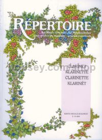Répertoire for Music Schools for clarinet & piano
