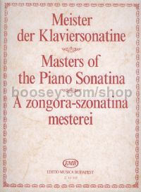 Masters of the Piano Sonatina for piano solo