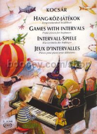 Games with Intervals: Piano pieces for beginners