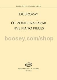 Five Piano Pieces - piano solo