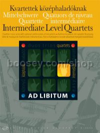 Intermediate Level Quartets for flexible ensemble (score & parts)