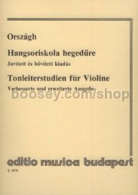Tonleiterstudien für Violine - violin solo