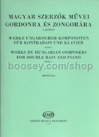 Works by Hungarian Composers 1 for double bass & piano