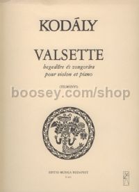 Valsette - violin & piano