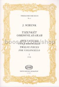 12 Pieces for Violoncello, Vol. 1: Nos. 1-6 for cello & piano