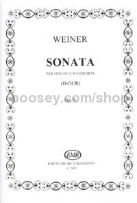 Sonata in D major, op. 9 - violin & piano