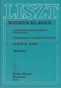 Weinen, klagen... for orchestra (study score)