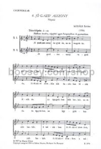 Jó gazd' asszony - children's choir (2-part)